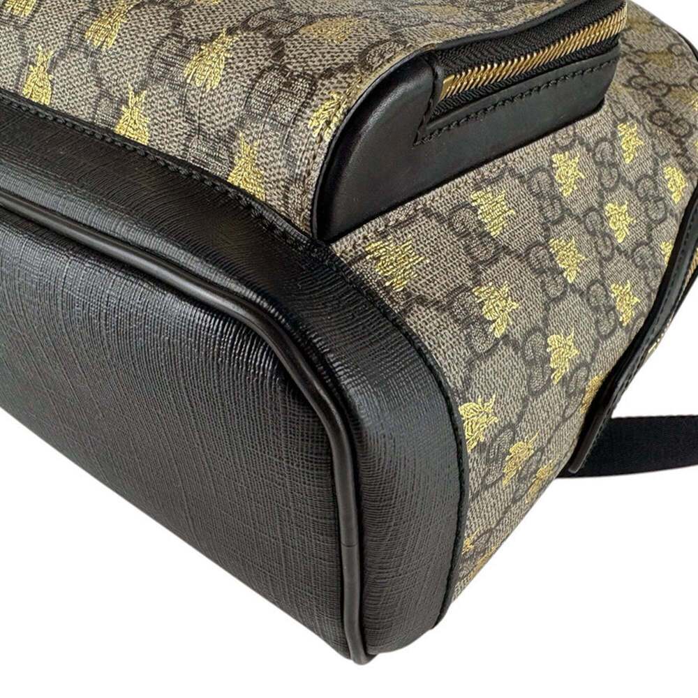 GUCCI Black Canvas Backpack - Picture 9 of 15